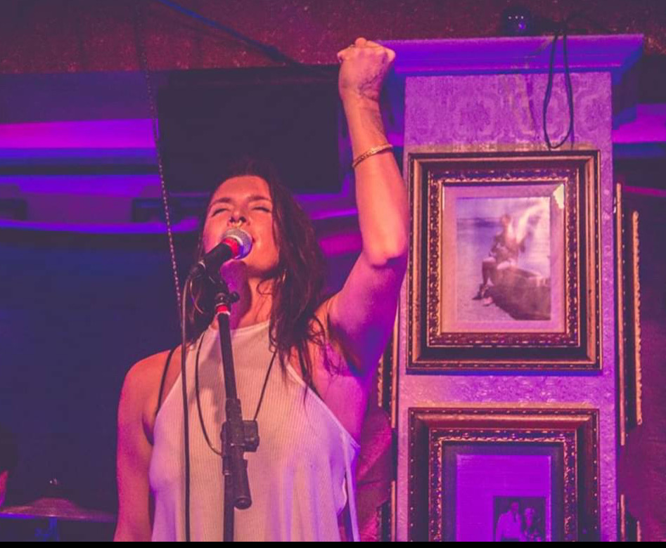 Passionate stage performance